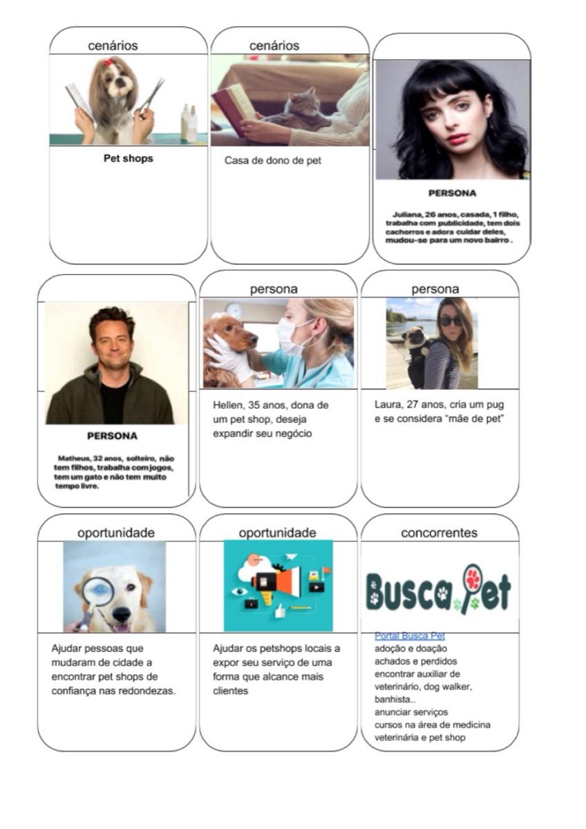 Card game: pet shops